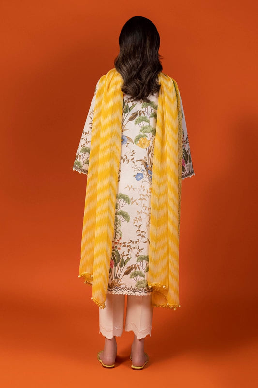 Sana Safinaz Ivory Garden Bloom Suit