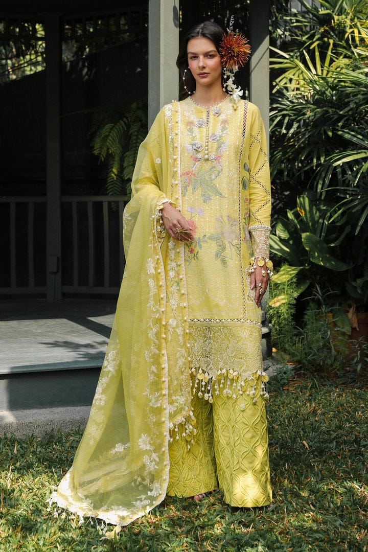 Elegant Sunshine Yellow Lawn Suit ✨(Unstitched)