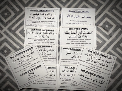 English Dua Stickers