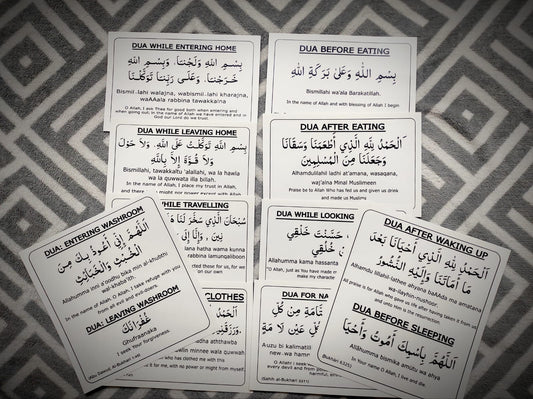 English Dua Stickers